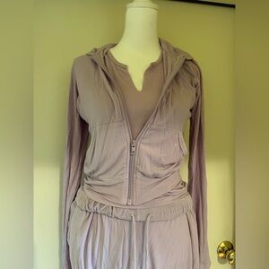 Sugar Plum/ Lily Skims Soft Lounge 3 Piece Set